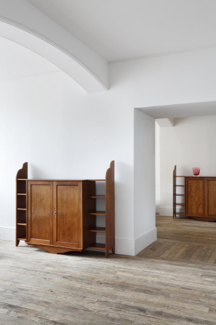 Acajou Wall Cabinet by Eugène Printz
