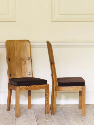 Set of Eight Lovö High Back Chairs