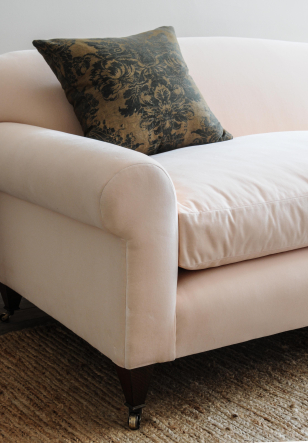 Cotton Velvet in Bonbon