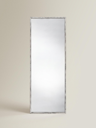 Very Large Silver Gilt Mirror