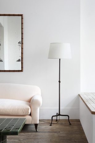 Extra Large Tapered Drum Shade in Quill