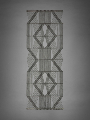 M63 No. 24 Macrogauze by Peter Collingwood