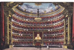 Pair of Consoles from La Scala Opera House