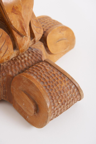 Carved 'Palm Tree' Table Lamp