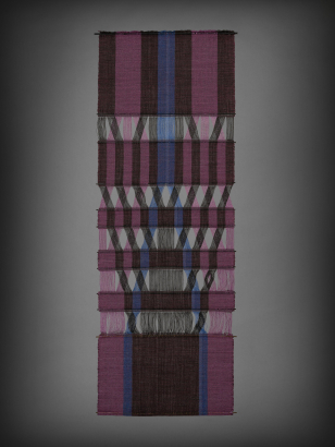 Early Purple & Black Macrogauze Early Purple & Black Macrogauze