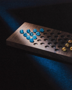 Dual Chinese Chequers Board