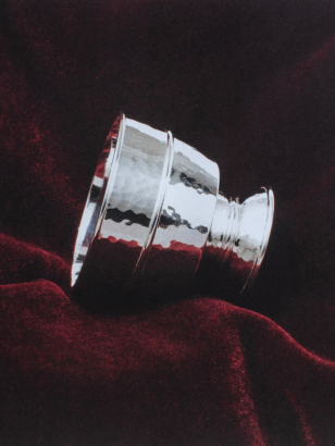 Sterling Silver Hammered Goblet