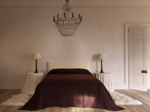 Felted Cashmere Bedspread