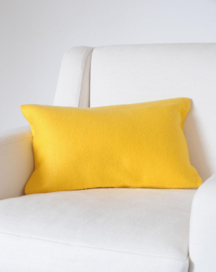 Small Felted Cashmere Cushion