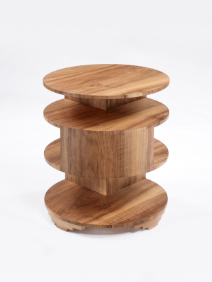 Circular Three Tiered Table