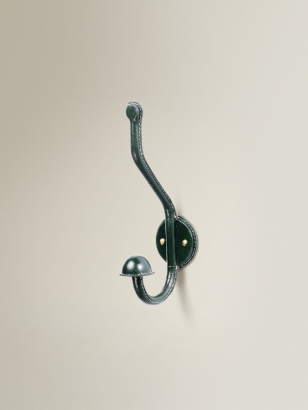 Stitched Leather Coat Hook