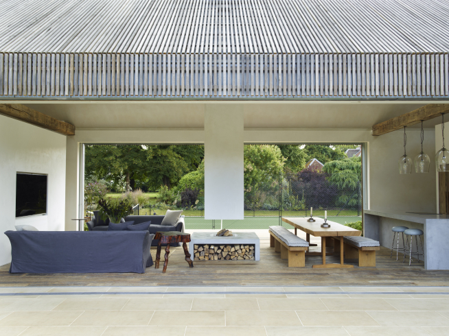 A POOL HOUSE